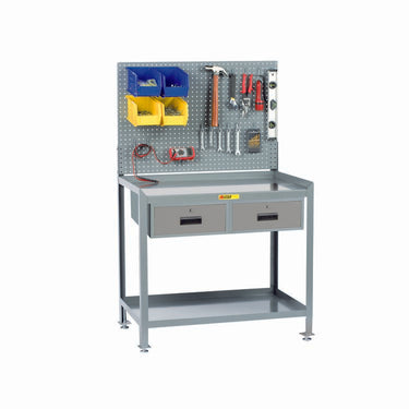 Stationary Steel Workstation - Model SW2448LLPB2DR
